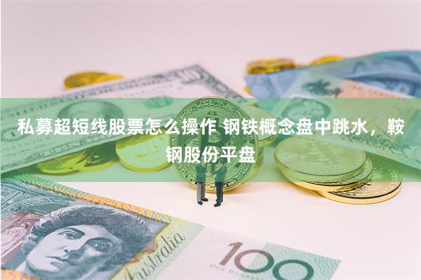 私募超短线股票怎么操作 钢铁概念盘中跳水，鞍钢股份平盘