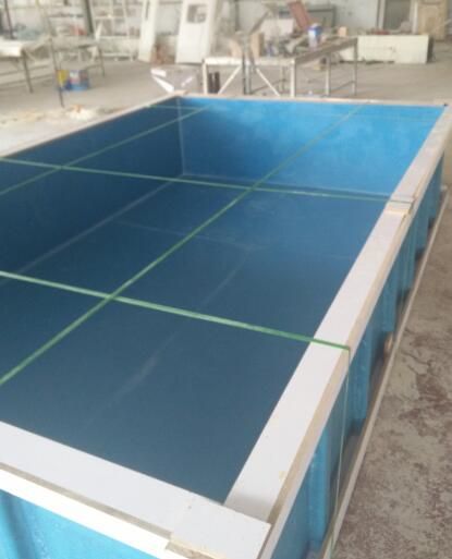河南和业厂家手糊玻璃钢定制品 玻璃钢养鱼池 玻璃钢水池水槽
